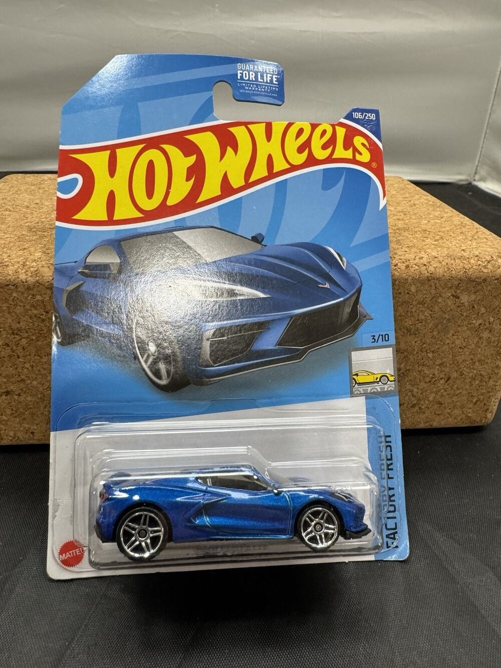 Hot Wheels 2020 Corvette Blue 106/250 Factory Fresh 3/10 Diecast Car C8 2022 New